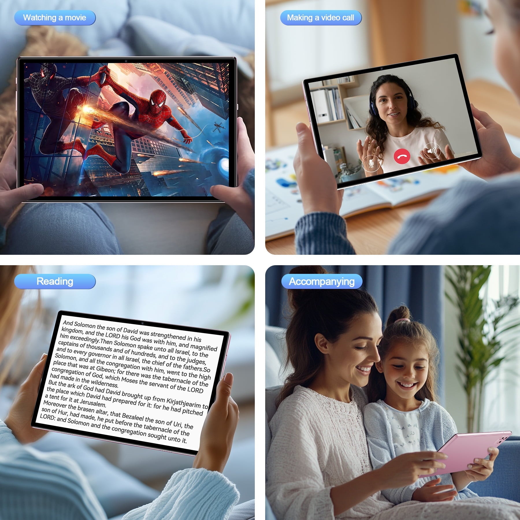 VEAT00L Tablet,10.1 inch Android 13 Tablets ,6GB RAM 64GB ROM 128GB Expand,Octa-Core Processor up with 5G WiFi,1280x800 IPS HD Touchscreen,6000mAh Battery, Bluetooth, Dual Camera, GMS (Rose Gold)